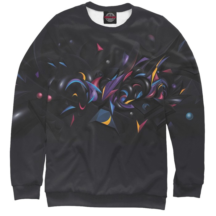 Свитшот женский "Узор", размер XL ABS-506067