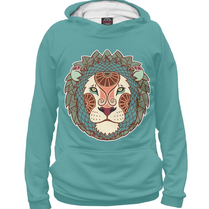 Худи женское "Лев", размер 5XL LEV-338998