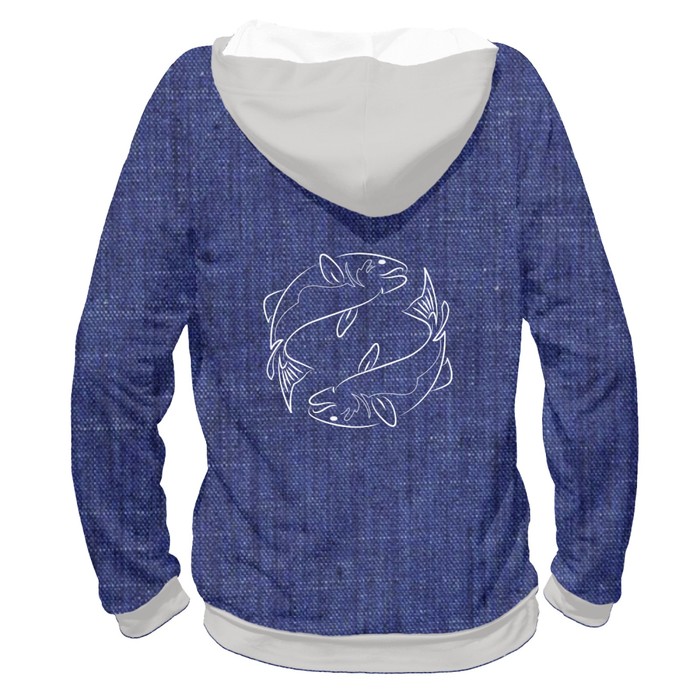 Худи женское "Рыбалка", размер S FSH-400851