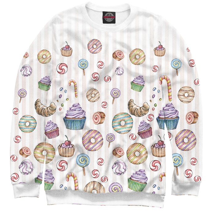 Свитшот женский "Десерт", размер S DLR-735909