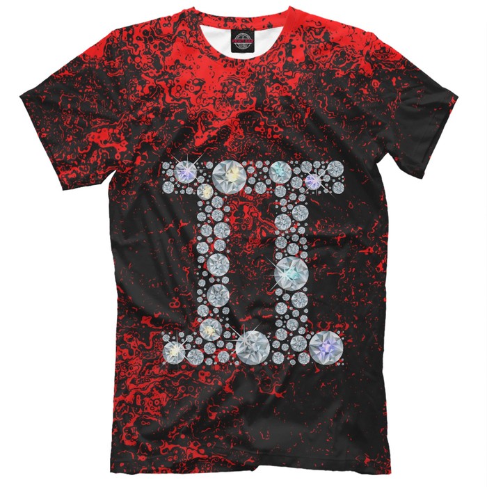 Футболка мужская "Близнецы", размер M BZC-336364