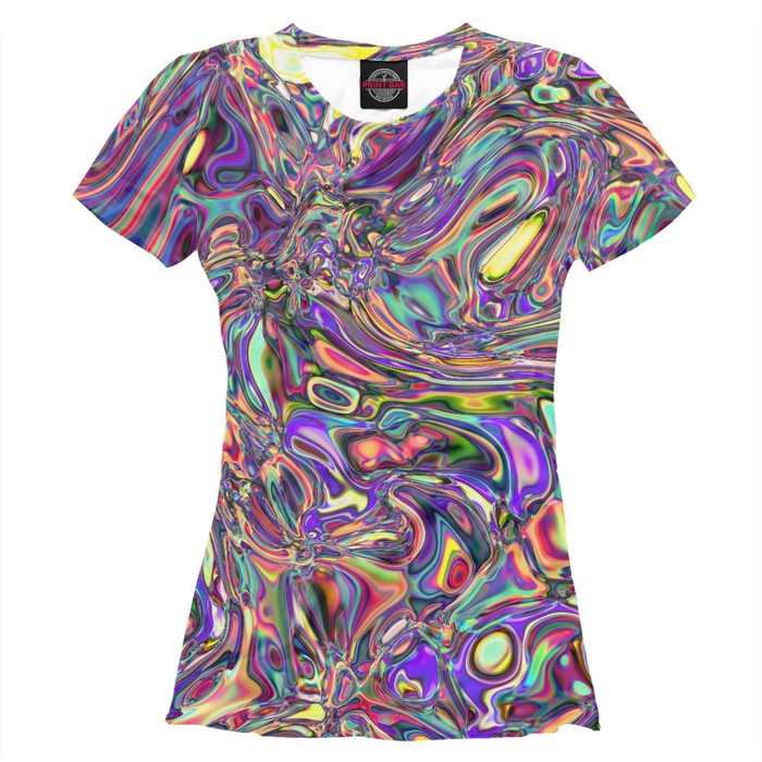 Футболка женская "Нейронная абстракция", размер M ABS-823164