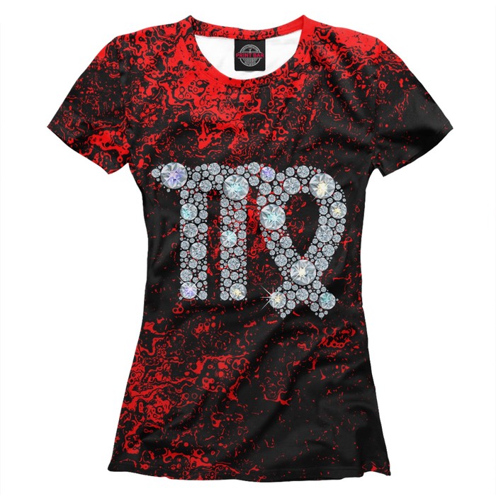 Футболка женская "Дева", размер 2XS DEV-430721