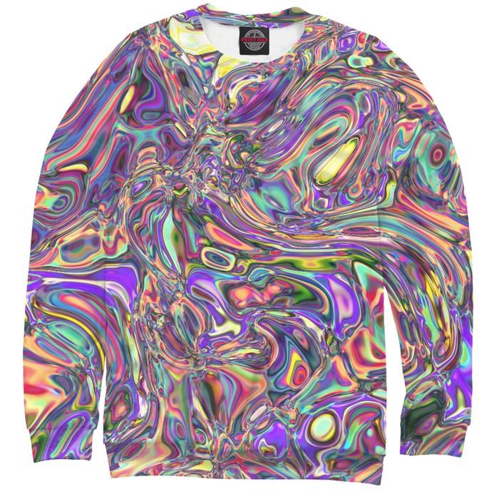 Свитшот женский "Нейронная абстракция", размер XXL ABS-823164