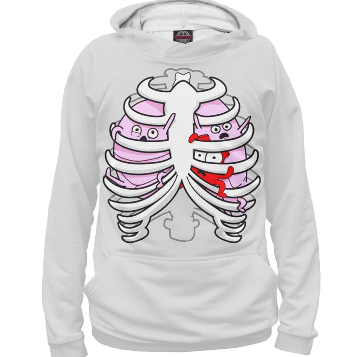 Худи женское "Органы", размер L VRC-676871