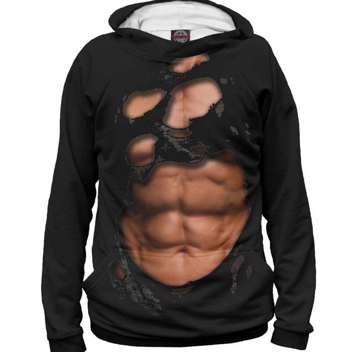 Худи мужское "Спортивное тело", размер XS CST-525896