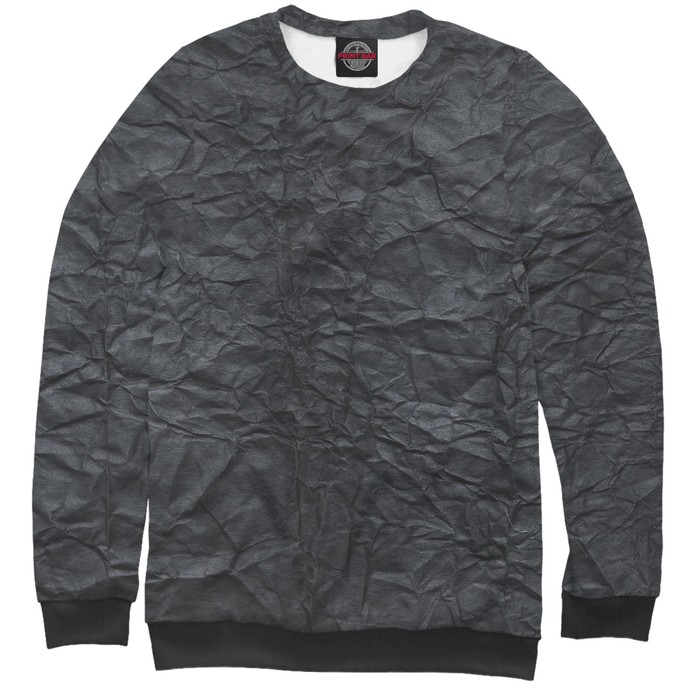 Свитшот женский "Черная бумага", размер M ABS-810532