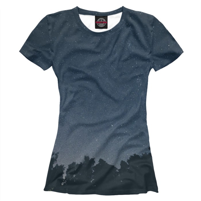 Футболка женская "Лес", размер L PEY-714306