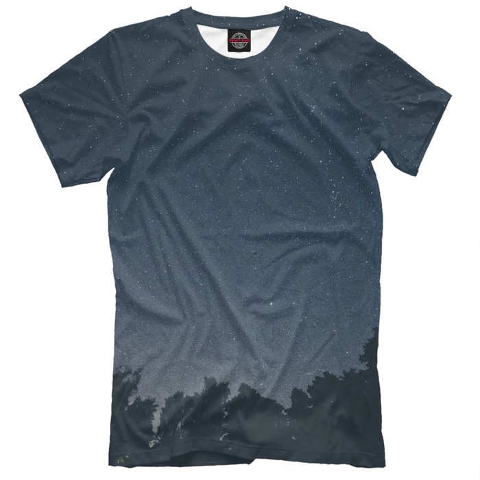 Футболка мужская "Лес", размер S PEY-714306