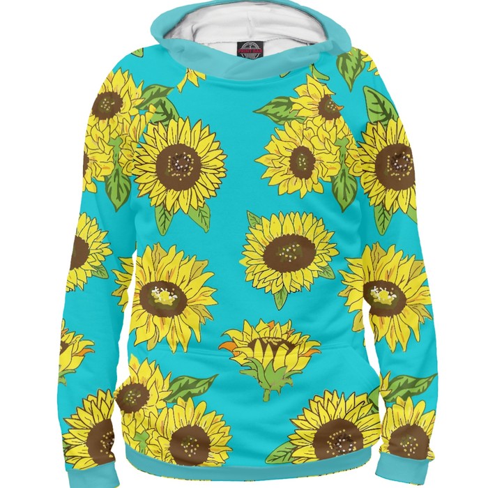 Худи мужское "Подсолнухи", размер M CVE-906722