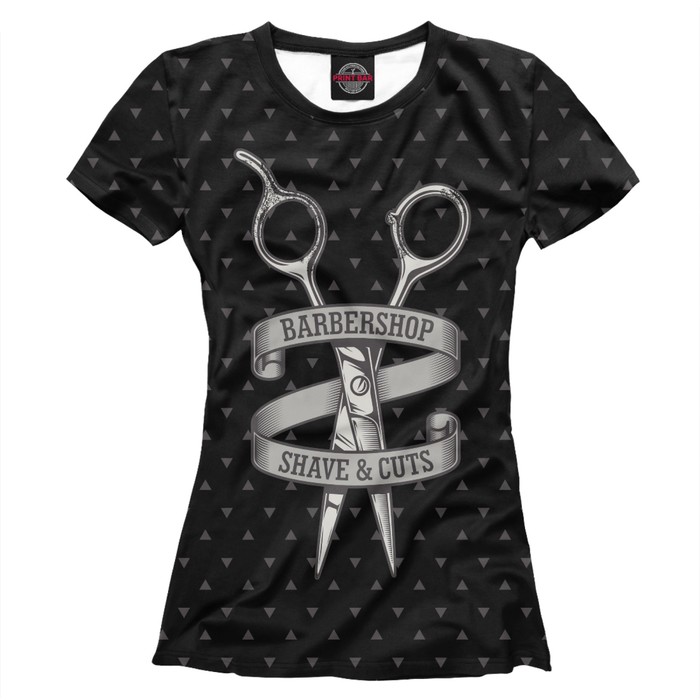 Футболка женская Barbershop, размер 5XL VSG-355043