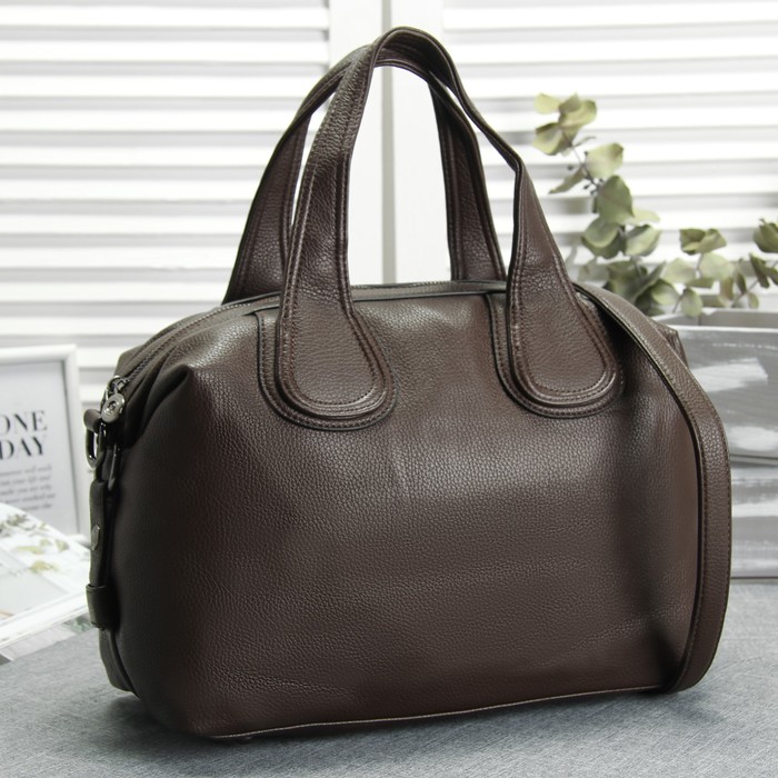 Сумка женская, 1 отдел, наружный карман, длинный ремень, цвет серый