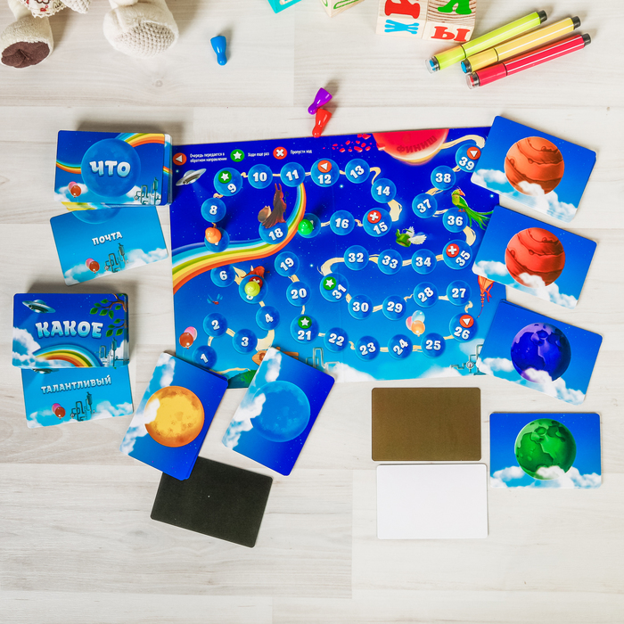 Настольная игра на фантазию "Воображариум цветной"