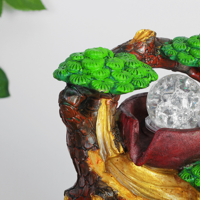 Фонтан "Каменная изгородь" 19х25 см (с подсветкой) мод.1129