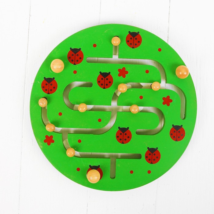 Лабиринт круглый "Звери"