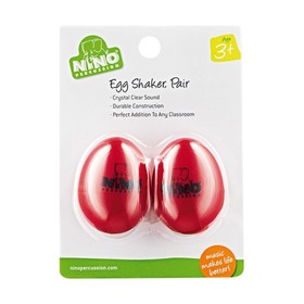 

Шейкер-яйцо Nino Percussion NINO540R-2 пластик, пара, красные