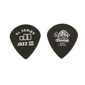 

Медиаторы Dunlop 498P1.35 Tortex Jazz III XL 12шт, толщина 1,35мм