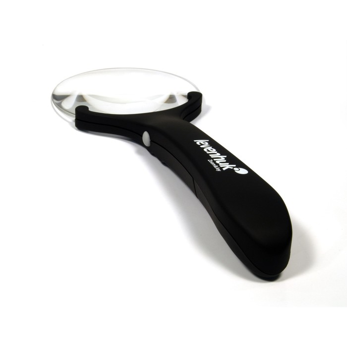 Лупа Levenhuk Zeno 60, 2,5/5x, 88/21 мм, 2 LED