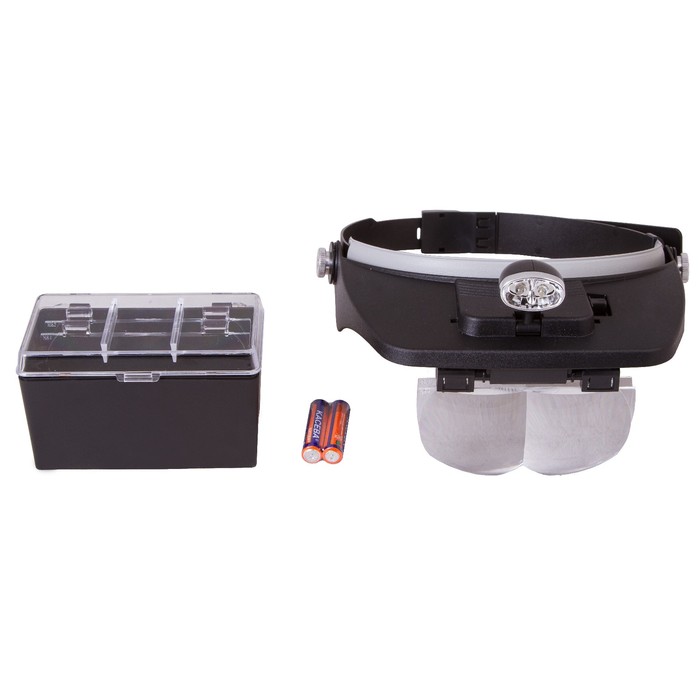 Лупа налобная Levenhuk Zeno Vizor H3