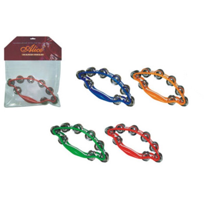 Тамбурин Alice ATB006 "Крыло бабочки", 16 пар бубенцов