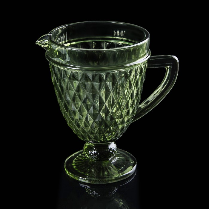 Кувшин 1,1 л "Элегия", цвет зеленый