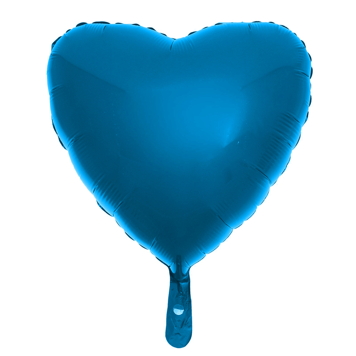 Шар фольгированный Сердце 18" Синее