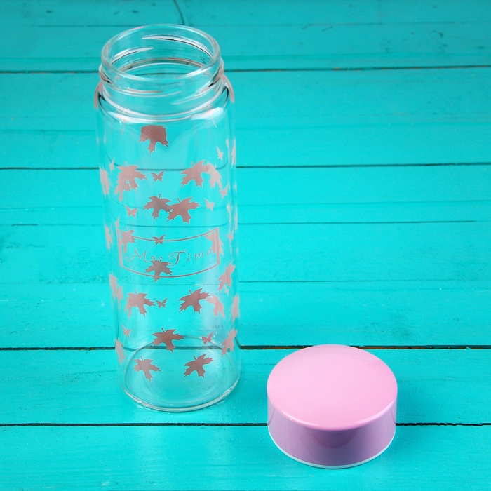 Бутылка 320 мл "Наше время", цвета МИКС