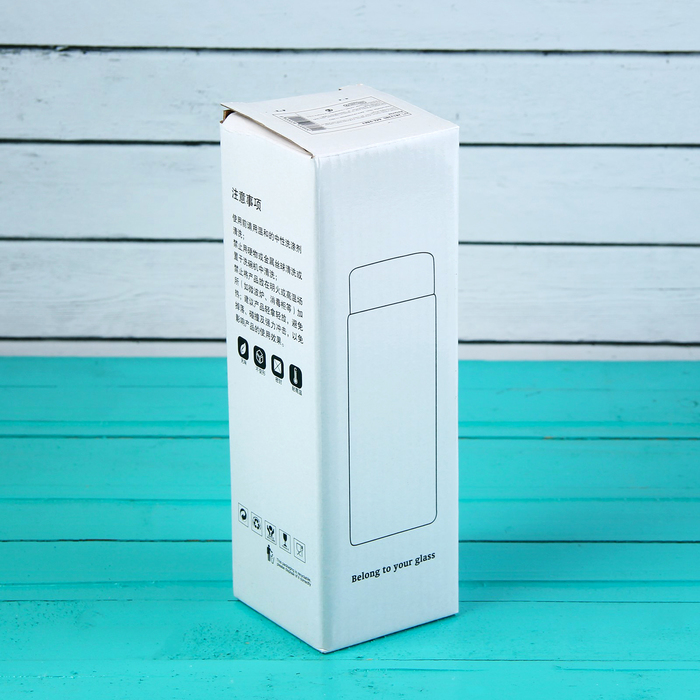 Бутылка 320 мл "Наше время", цвета МИКС