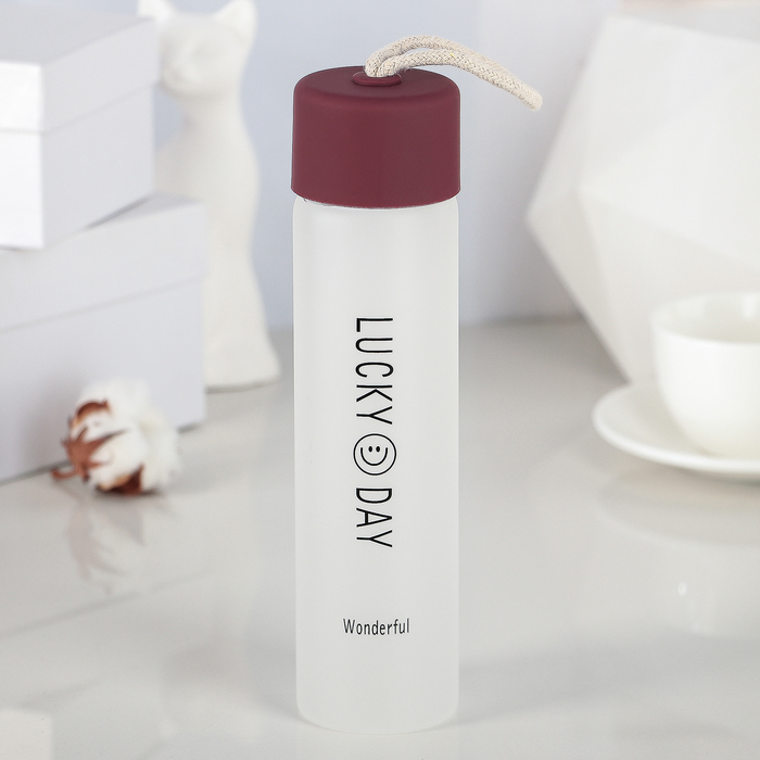 Бутылка 400 мл "Хороший день", надписи МИКС