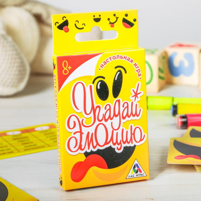 Настольная игра для всей семьи "Угадай эмоцию"