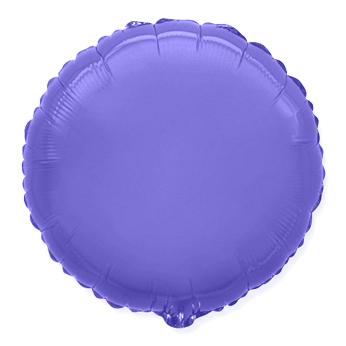 Шар фольгированный Круг 18" Фиолетовый