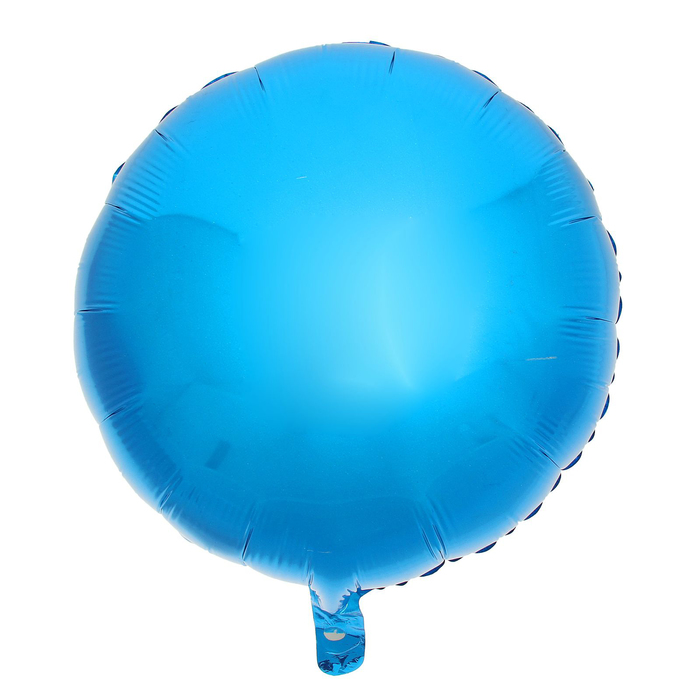 Шар фольгированный Круг 18" Синий