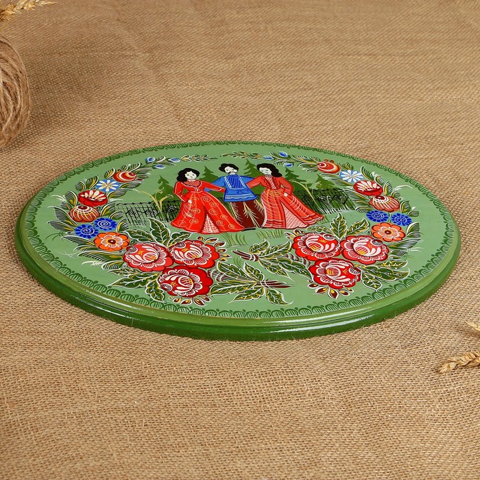 Панно «Зимний сюжет», 37х27 см