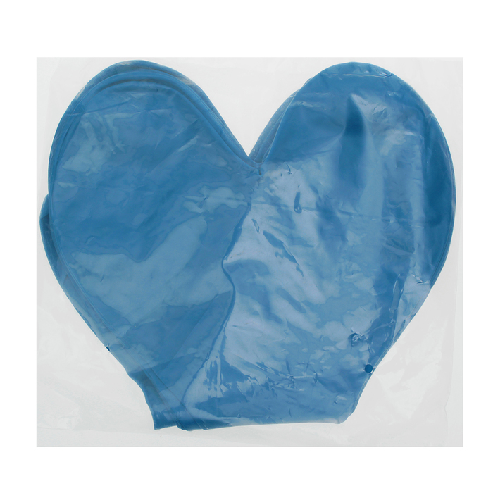 Шар латексный 36" "Сердце"синий цвет