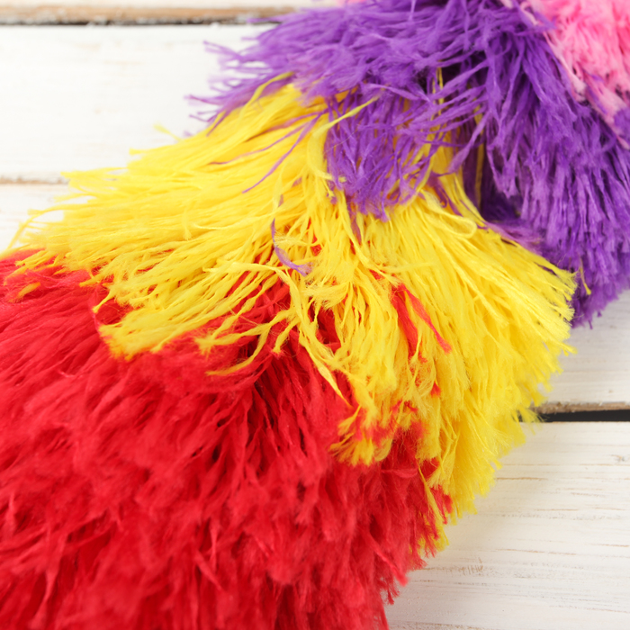 Щетка для удаления пыли 62 см в чехле, 60 гр, цвет МИКС