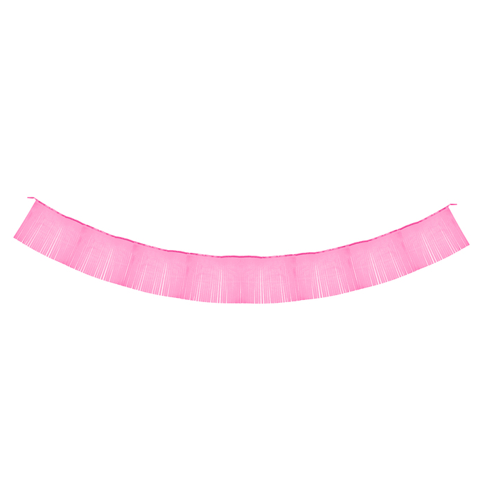 Гирлянда-тассел «Кисточки», 216 см, цвет розовый