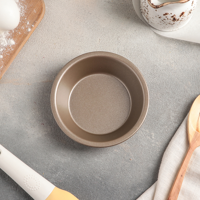 Форма для выпечки с а/п покрытием "Жаклин. Круг" 10х12х3 см