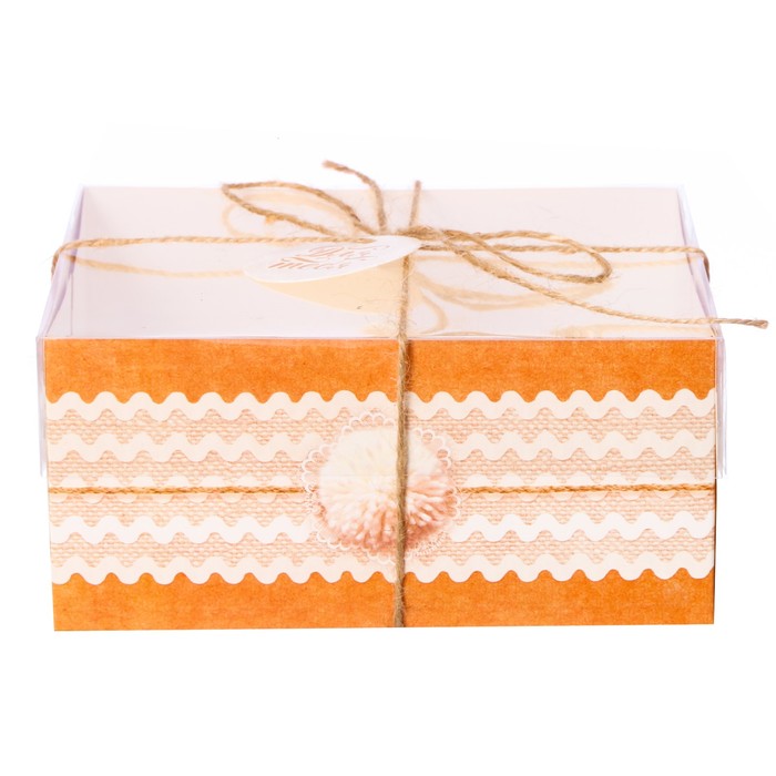 Коробка для капкейка «Воздушных моментов» 16 х 16 х 7,5 см