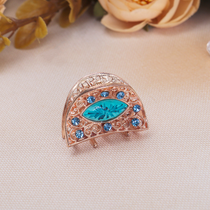 Краб для волос "Пристрастие" 2,5 см, дуга, микс