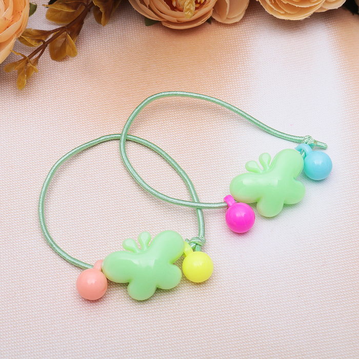 Резинка для волос "Детские штучки" (цена за пару) бабочка