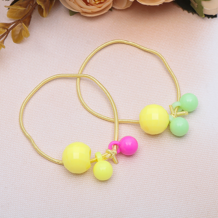 Резинка для волос "Детские штучки" (цена за пару) шарики