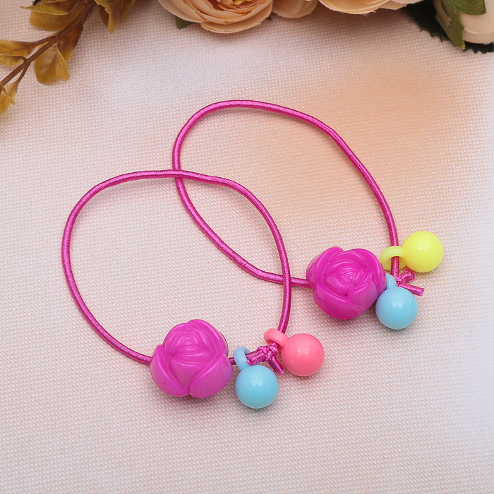 Резинка для волос "Детские штучки" (цена за пару) розочки