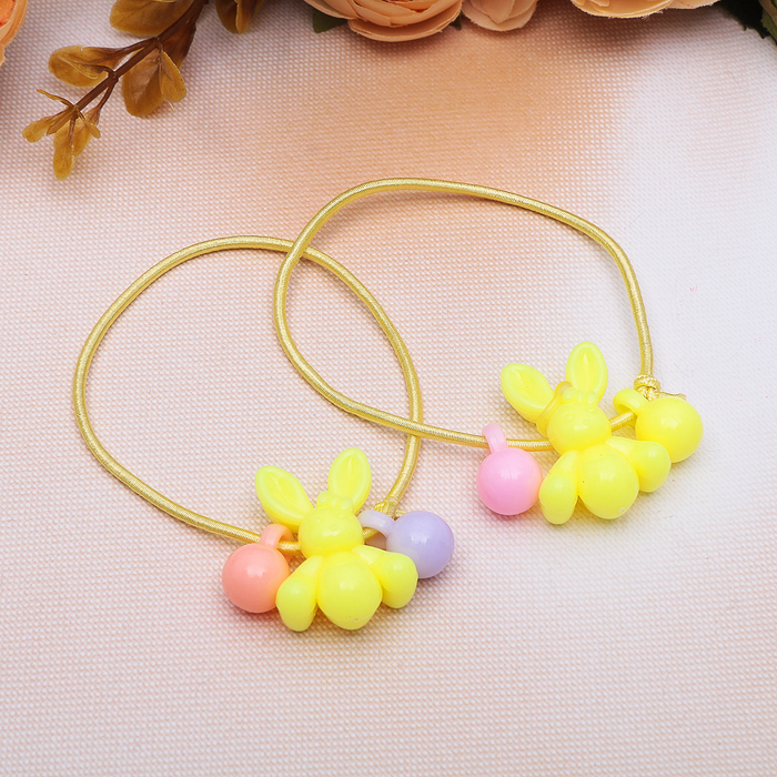 Резинка для волос "Детские штучки" (цена за пару) зайки