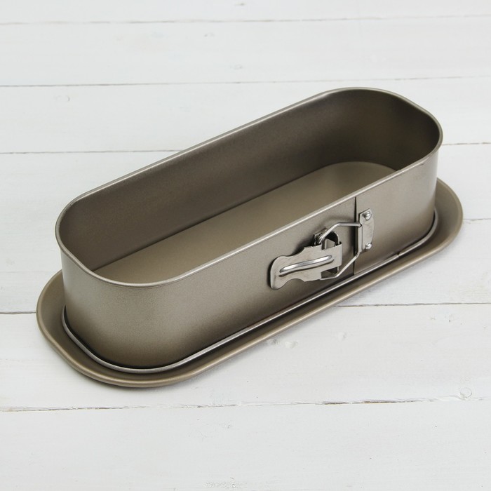 Форма для выпечки "Ханна. Багет", разъемная, с антипригарным покрытием, 35х16х7,7 см