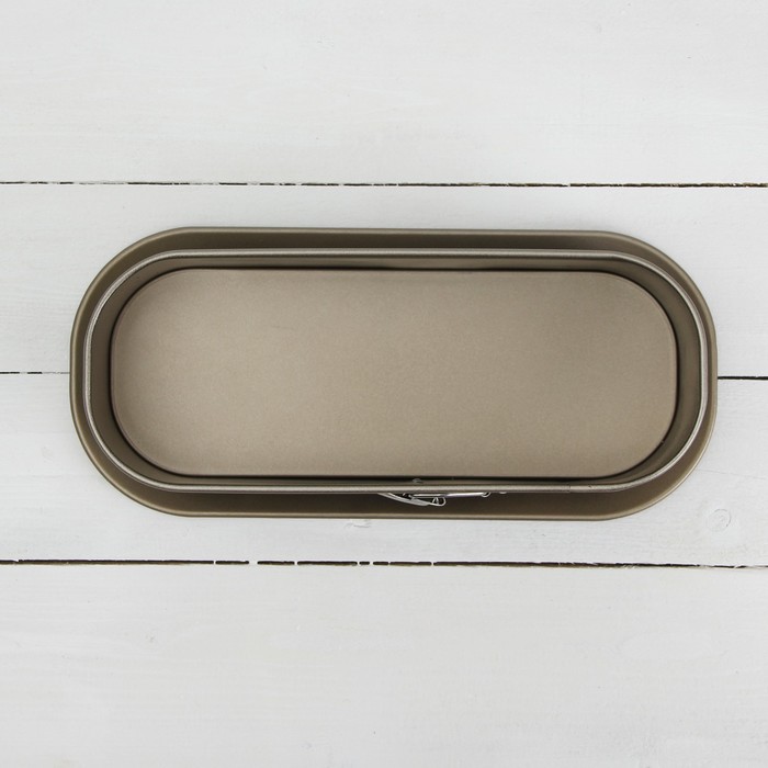 Форма для выпечки "Ханна. Багет", разъемная, с антипригарным покрытием, 35х16х7,7 см