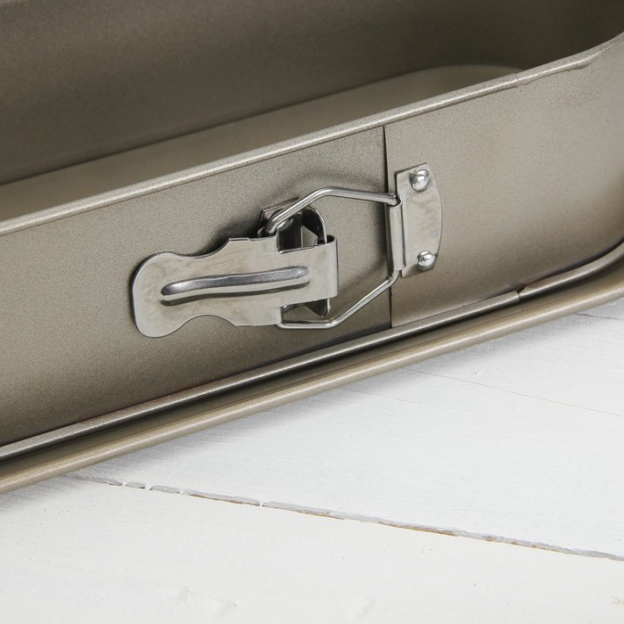 Форма для выпечки "Ханна. Багет", разъемная, с антипригарным покрытием, 35х16х7,7 см