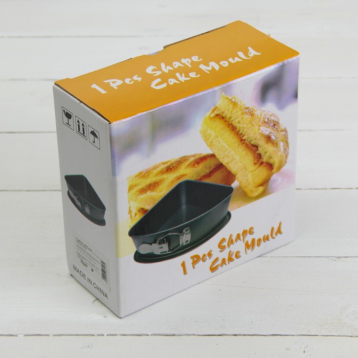 Форма для выпечки разъемная "Жаклин. Долька", с антипригарным покрытием