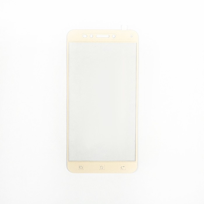 Защитное стекло CaseGuru Asus Zenfone Live ZB501KL Full Screen Gold, 0,3 мм, золотая рамка