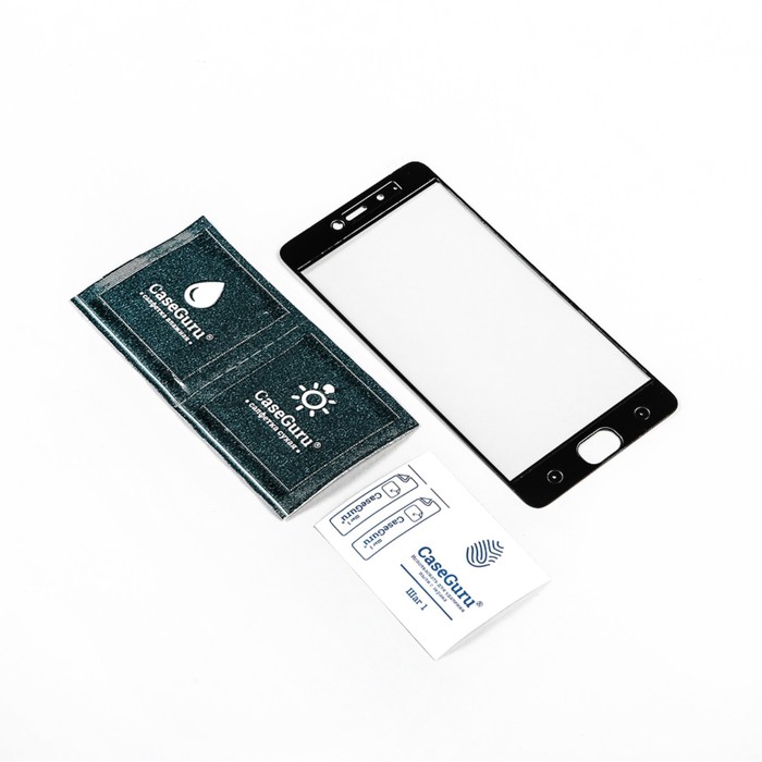 Защитное стекло CaseGuru для Xiaomi Mi5S Full Screen Black, 0,3 мм, черная рамка