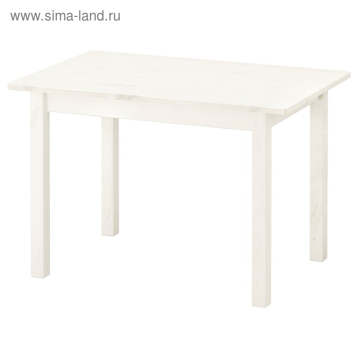 фото Стол детский сундвик, 76x50 см, белый ikea